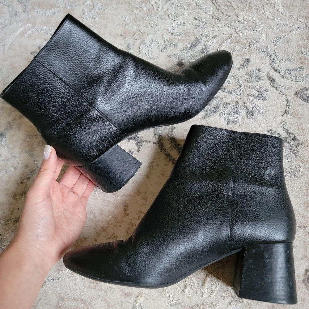 Michael Kors Leather Ankle Boots